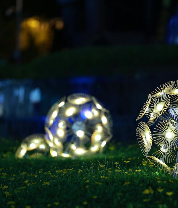 Abstract glowing sphere representing focus and wellness